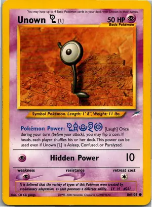 Pokémon-Karte Icognito L 86/105 Neo Destiny
