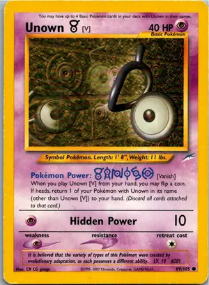 Pokémon-Karte Icognito V 89/105 Neo Destiny