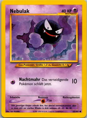 Nebulak Exemplar 5,25 €