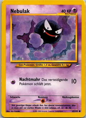 Nebulak Exemplar 5,25 €