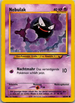 Nebulak Exemplar 5,25 €