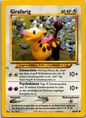 Girafarig Exemplar 4,95 €