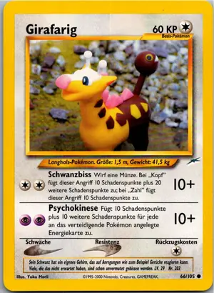 Girafarig Exemplar 5,25 €
