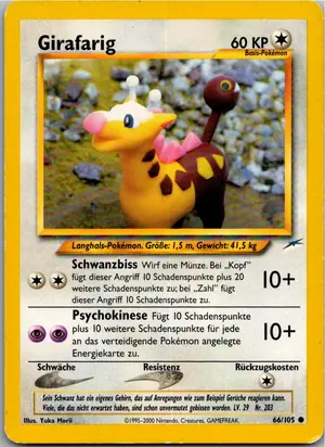 Girafarig Exemplar 5,25 €