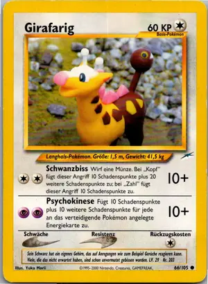 Girafarig Exemplar 5,25 €