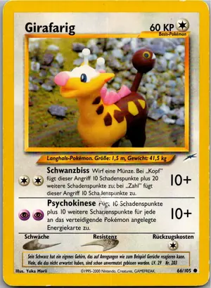 Girafarig Exemplar 5,25 €
