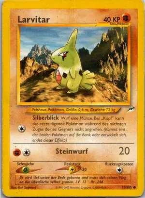 Larvitar Exemplar 4,95 €