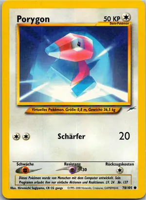 Porygon Exemplar 4,95 €