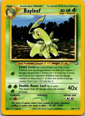 Bayleef Lorblatt Exemplar 3,95 €
