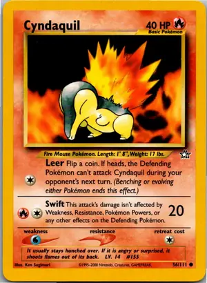 Cyndaquil Feurigel Exemplar 3,95 €