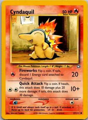 Cyndaquil Feurigel Exemplar 3,95 €