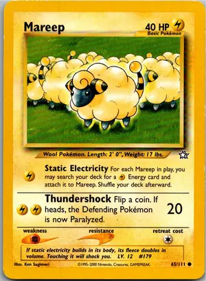 Mareep Voltilamm Exemplar 3,95 €