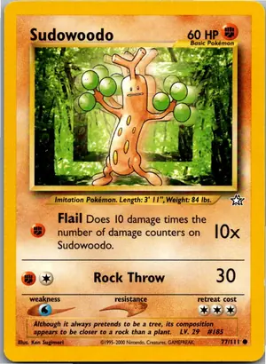Sudowoodo Mogelbaum Exemplar 3,95 €