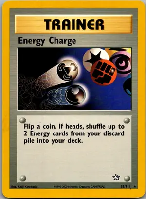 Pokémon-Karte Energy Charge 85/111 Neo Genesis