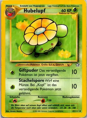 Hubelupf Exemplar 3,95 €