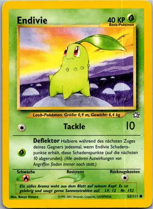 Pokémon-Karte Endivie 53/111 Neo Genesis