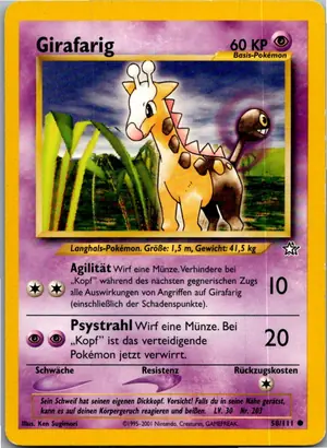 Girafarig Exemplar 3,95 €