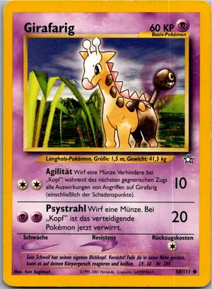 Girafarig Exemplar 3,95 €