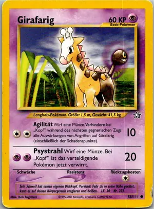 Girafarig Exemplar 3,95 €