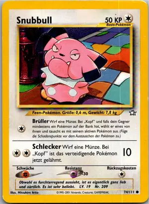 Snubbull Exemplar 3,95 €