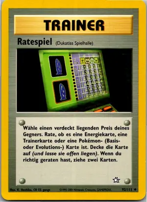 Ratespiel Exemplar 3,95 €