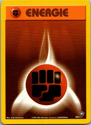 Pokémon-Karte Kampf-Energie 106/111 Neo Genesis