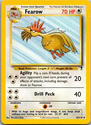 Pokémon-Karte Fearow Ibitak 42/110 Legendary Collection