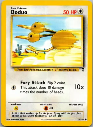 Pokémon-Karte Doduo Dodu 71/110 Legendary Collection