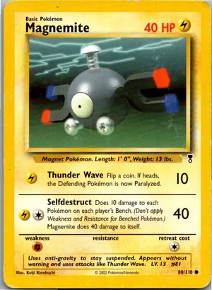 Pokémon-Karte Magnemite Magnetilo 80/110 Legendary Collection