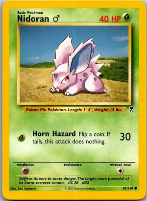 Pokémon-Karte Nidoran ♂ 83/110 Legendary Collection