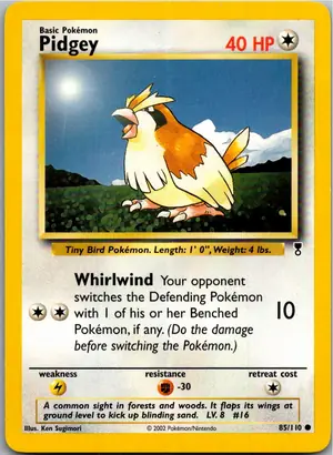 Pokémon-Karte Pidgey Taubsi 85/110 Legendary Collection