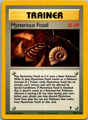 Pokémon-Karte Mysterious Fossil 109/110 Legendary Collection