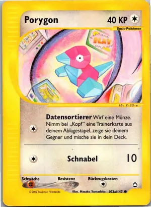 Porygon Exemplar 4,95 €
