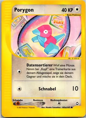 Porygon Exemplar 5,25 €