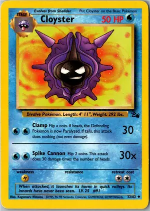 Cloyster Austos Exemplar 2,95 €