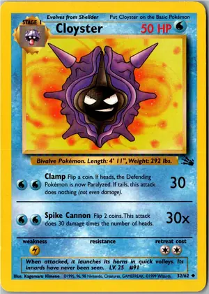 Cloyster Austos Exemplar 2,95 €