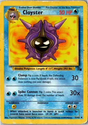 Cloyster Austos Exemplar 2,95 €