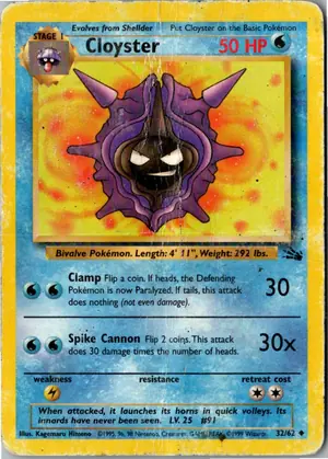 Cloyster Austos Exemplar 2,95 €