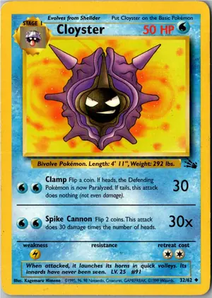 Cloyster Austos Exemplar 2,95 €
