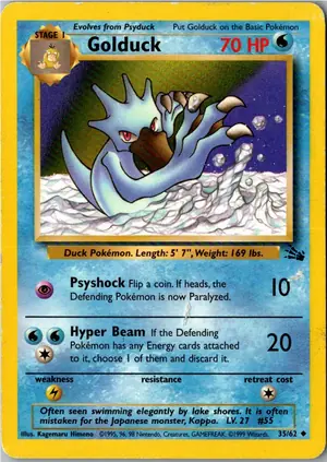 Golduck Entoron Exemplar 2,95 €