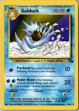 Golduck Entoron Exemplar 2,95 €