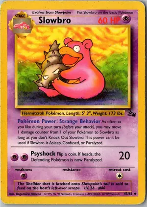 Slowbro Lahmus Exemplar 2,95 €