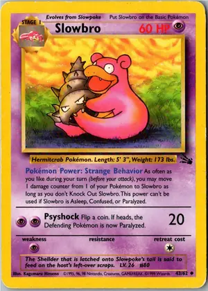Slowbro Lahmus Exemplar 2,95 €
