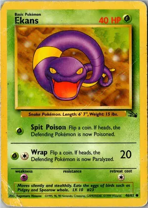 Ekans Rettan Exemplar 2,95 €