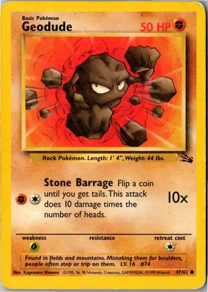 Geodude Kleinstein Exemplar 1,95 €