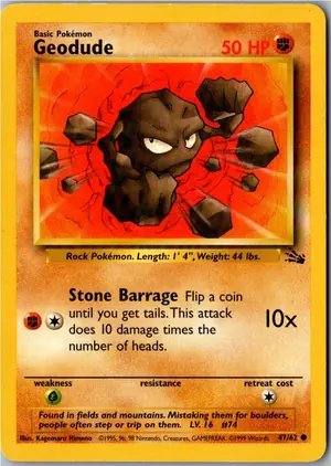 Geodude Kleinstein Exemplar 1,95 €