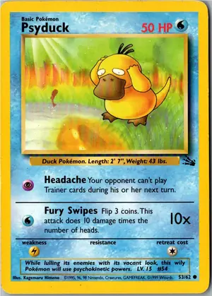 Psyduck Enton Exemplar 2,95 €