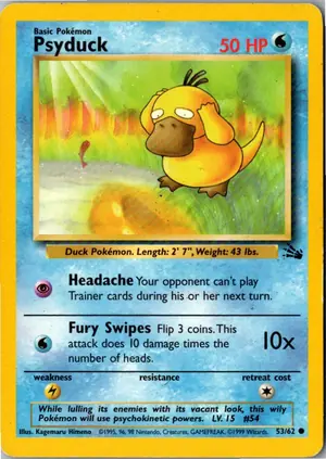 Psyduck Enton Exemplar 2,95 €