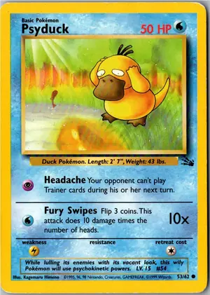 Psyduck Enton Exemplar 2,95 €