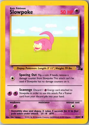 Slowpoke Flegmon Exemplar 2,95 €